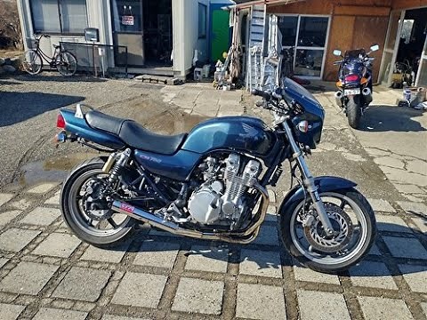 ＣＢ７５０ マフラー交換