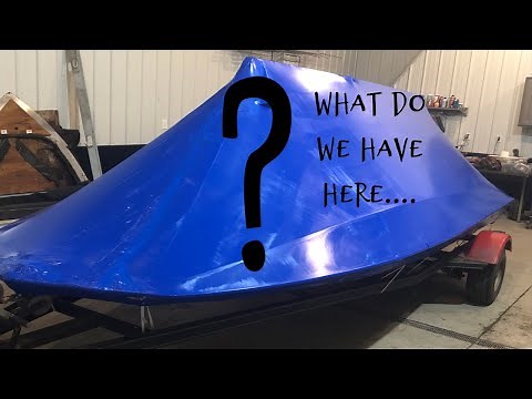 2 Ultra Rare HydroStream Tunnel Boats Ready For Restoration!