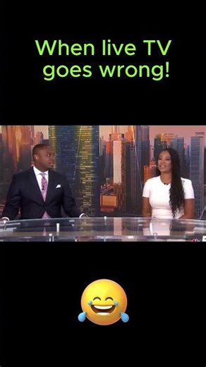 Try not to laugh to this Live TV moments 😭📺😂 #livetvfails #unexpectedmoments #shortsfeed