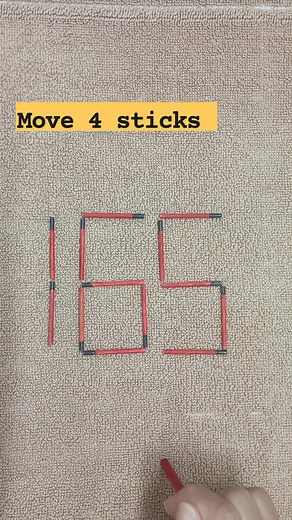 Move 4 sticks to get the highest 3 digit number. #Number #learning #mathematics #digit #move | Sheila Esguerra