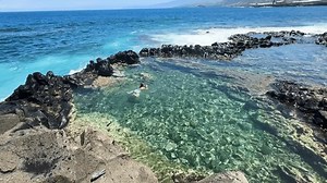 Woman Swimming Natural Rock Pool Atlantic Stock Footage Video (100% Royalty-free) 3608387613 | Shutterstock