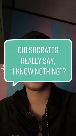 Socrates and the Limits of Knowledge: I Know Nothing