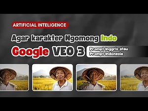 Tutorial Google Veo 3 | Karakter Berbahasa Indonesia di Google Veo 3