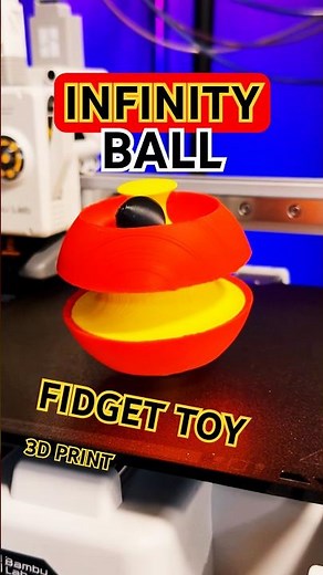 I 3D Printed an Infinity Ball Fidget Toy 👀