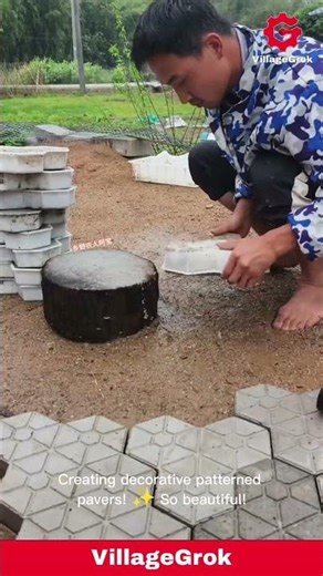 DIY Concrete Pavers: Creating a Beautiful Hexagon Patio