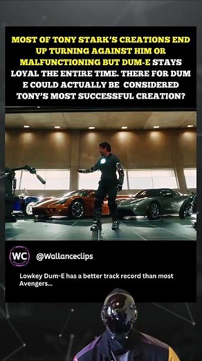 Tony Stark’s Most Successful Creation Dum-E Never Turned Evil MCU Iron Man Marvel Theory