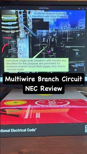 NEC Review of a Multiwire Branch Circuit (MWBC)