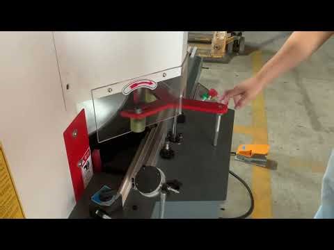TS-J06S picture frame double cutting machine,how to cut ps picture frames?photo frame making machine