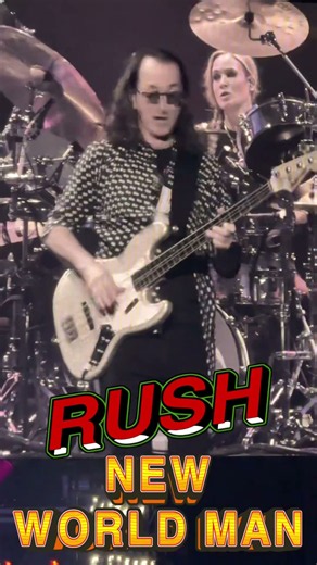 RUSH “New World Man” in Detroit on Aug 28, 2026