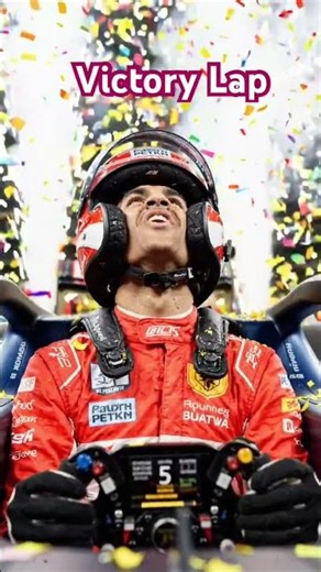 AI creates the perfect Victory Lap! 🏆✨| #shorts #victorylap #ai #racing