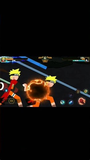 naruto use sage mode against goku #gaming #youtubeshorts