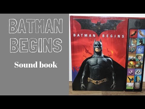 Batman Begins: Deluxe Sound Storybook