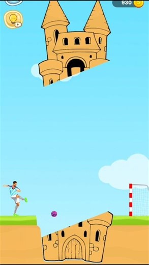 This Football Slice Shocked Everyone 😱⚽ | Slice to Score #shorts