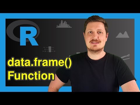 data.frame Function in R (Example) | Change Row Names | Character to Factor | How to Convert Matrix