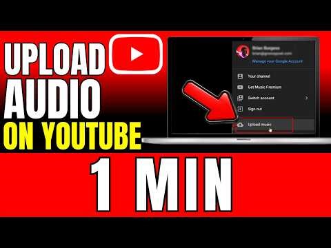 How To Upload Audio On YouTube 2026 (Fast And Easy)