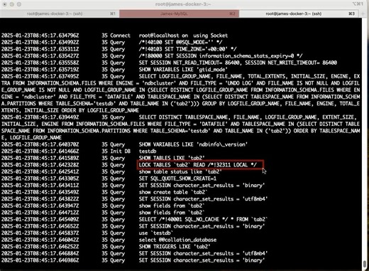 MySQL备份 - mysqldump参数“--single-transaction” 和 “--lock-tables” 的区别