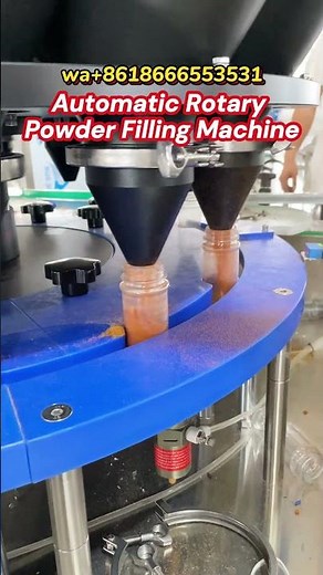 Automatic Rotary Powder Filling Machine,High Speed ​​Rotary Powder Filling Machine.#machine