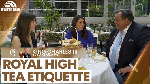 A royal high tea etiquette lesson
