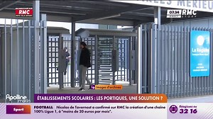 Portiques de détection dans les écoles: bonne idée pour certains, irréalisable pour d'autres