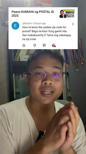 How to know the zip code for postal id?