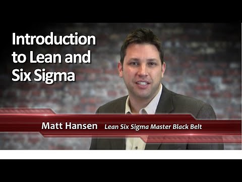 Introduction to Lean Six Sigma