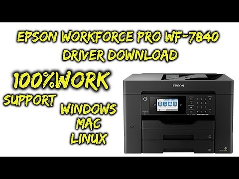 Epson WorkForce Pro WF 7840 Driver Download