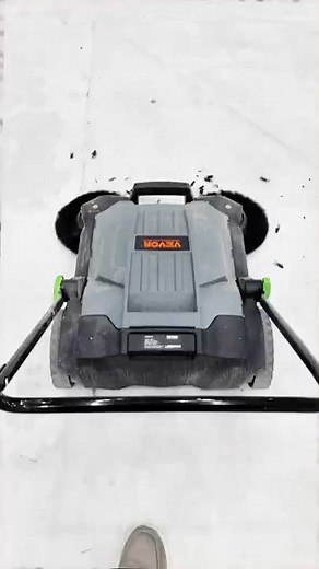 Your Cleaning Companion: VEVOR Walk-behind Sweeper Demo