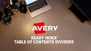 Avery® Ready Index Instructions Video | WebstaurantStore