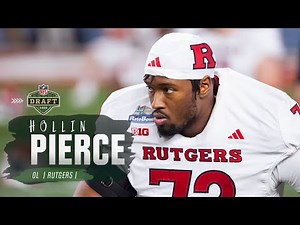 2025 NFL DRAFT HIGHLIGHTS: Hollin Pierce | OL | Rutgers