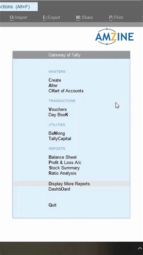 Amzine Institute | How to use Filter function on Tally Prime "Master Tally Vouchers – No More Confusion!" : : #TallyPrime #AccountingSoftware... | Instagram