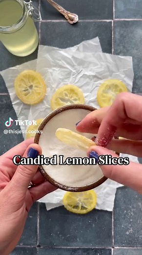 How to Make Candied Lemon Slices: Easy Recipe