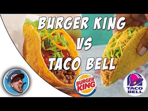 Burger King Taco vs. Taco Bell!