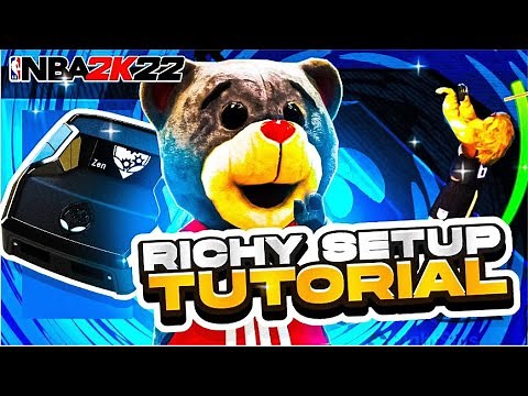 *NEW RICHY v2.1 FULL SCRIPT SETUP TUTORIAL NBA2K22!! MUST SEE!! GREEN EVERYTHING + FADES!!