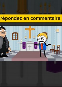 2.6M views · 35K reactions | Pourquoi quand les pasteurs ont un problème.......  #reels #virals #animation #cartoon #funny #Humour #Blague #Animation #Jabutoon #Drôle #Reels #2D #2danimation | JABUTOON | Facebook