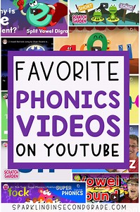 YouTube Videos for Teaching Phonics - Sparkling in Second Grade