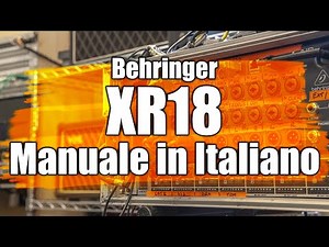 XR18 Manual - Introduction