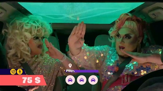 🚕 Taxi payant : L'escouade | Lundi au vendredi à 18h30 sur Noovo et Crave en français Deux drag queens et Patrick Groulx = rires garantis 😂🔥 | Zone3