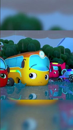 ⛈️🌈 Fırtınada Kaybolduk | Go Buster | Çocuk Çizgi Filmleri | Moonbug Kids Türkçe