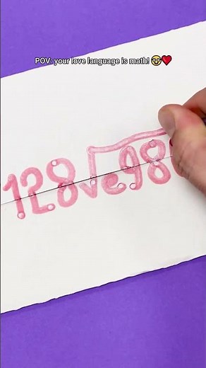 The secret math behind true love! ❤️📉 #math #valentines