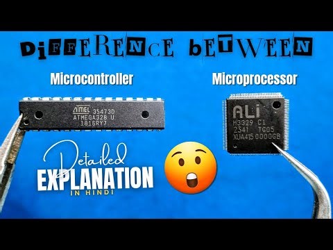 What is Microcontroller & Microprocessor? 🤔 | DTH/ATmega328P & Bootloader Details! | हिन्दी में।