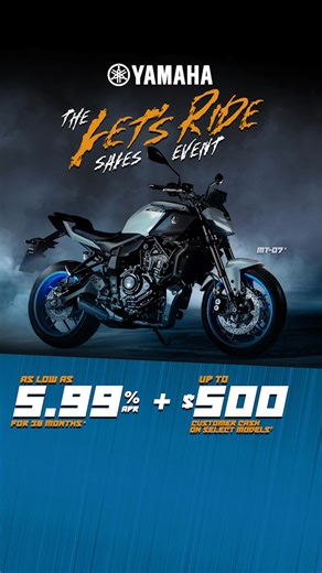 Dawn of a new darkness. The Yamaha MT-07 rises from the shadows – unleash the fury, seize the deal! | Yamaha Motor USA