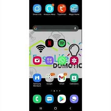 Configuración foco inteligente (App Tuya smart)