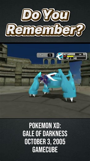Remember This Game? Pokemon XD: Gale of Darkness (GameCube, 2005) #retrogaming