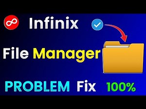 Infinix File Manager Problem Solve | How To Fix Infinix Mobile File Manager Problem