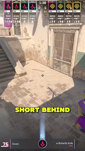 Astralis INSANE Dust2 Smoke for Free Kills in CS2