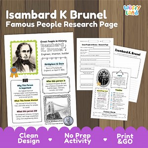 Isambard Kingdom Brunel Research Project Industrial Revolution STEM Engineering