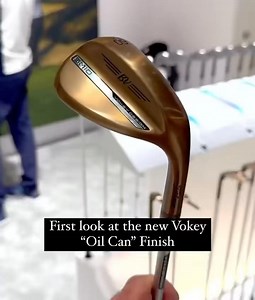 A first look at the new SM10 Vokey wedge in the Oil Can finish. An absolute BEAUTY 🙌🏼 🎥 via golficity | Rock Bottom Golf