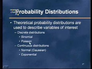 Part 02: Probability, Probability Distributions
