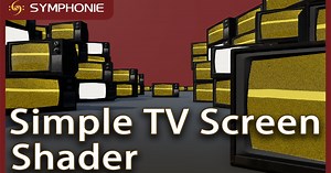 Simple TV Screen Shader | VFX Shaders | Unity Asset Store