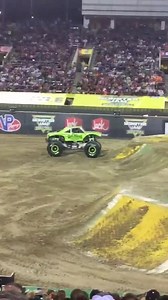 The Gas Monkey Truck catching some big air out at the World Finals in Las Vegas last night! | Gas Monkey Garage